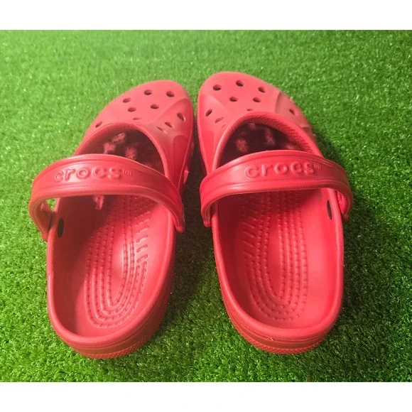 Crocs Adult Baya Clogs Pepper Red sz 11 Men's - Picture 6 of 8
